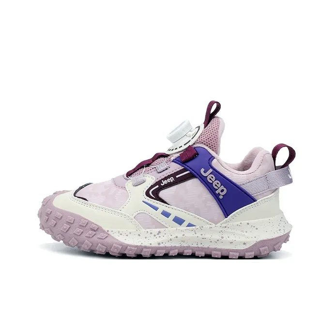 JEEP Противоскользящая Устойчивая к износу Водонепроницаемая Термическая Детская Туристическая Обувь для Малышей