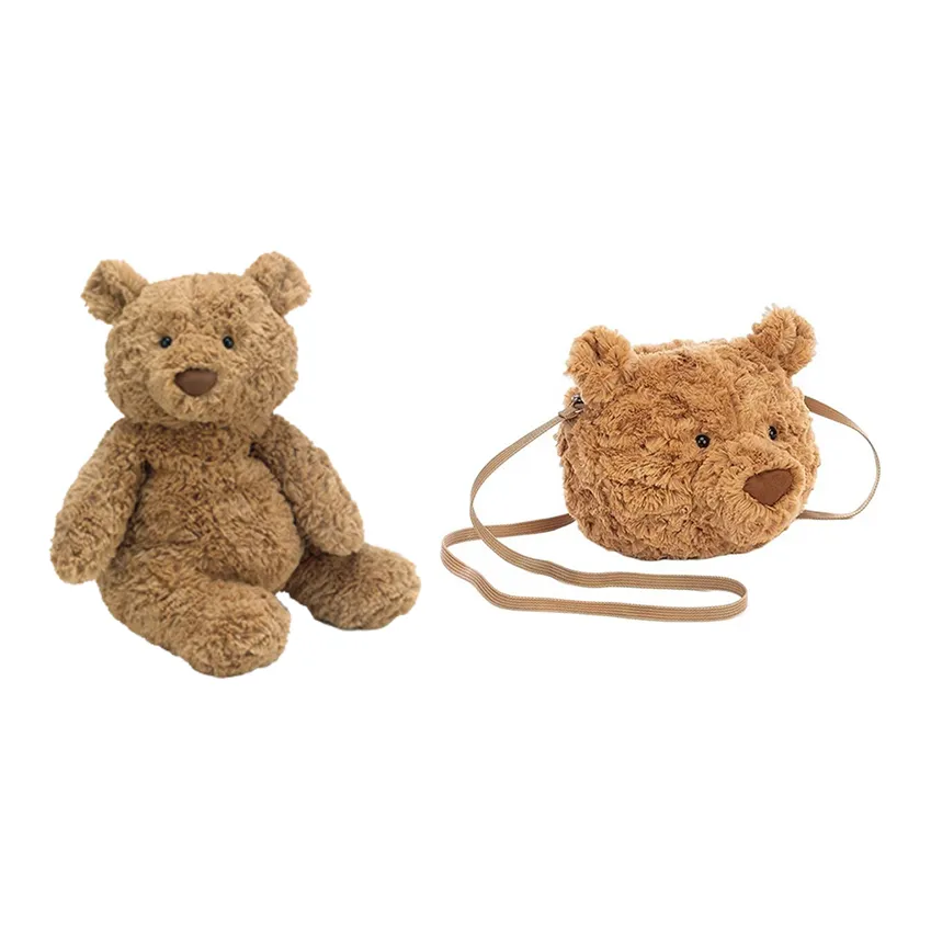 JELLYCAT Barcelona Bear Collection Комбинация Набор Куклы Плюшевая кукла Высота 16 см