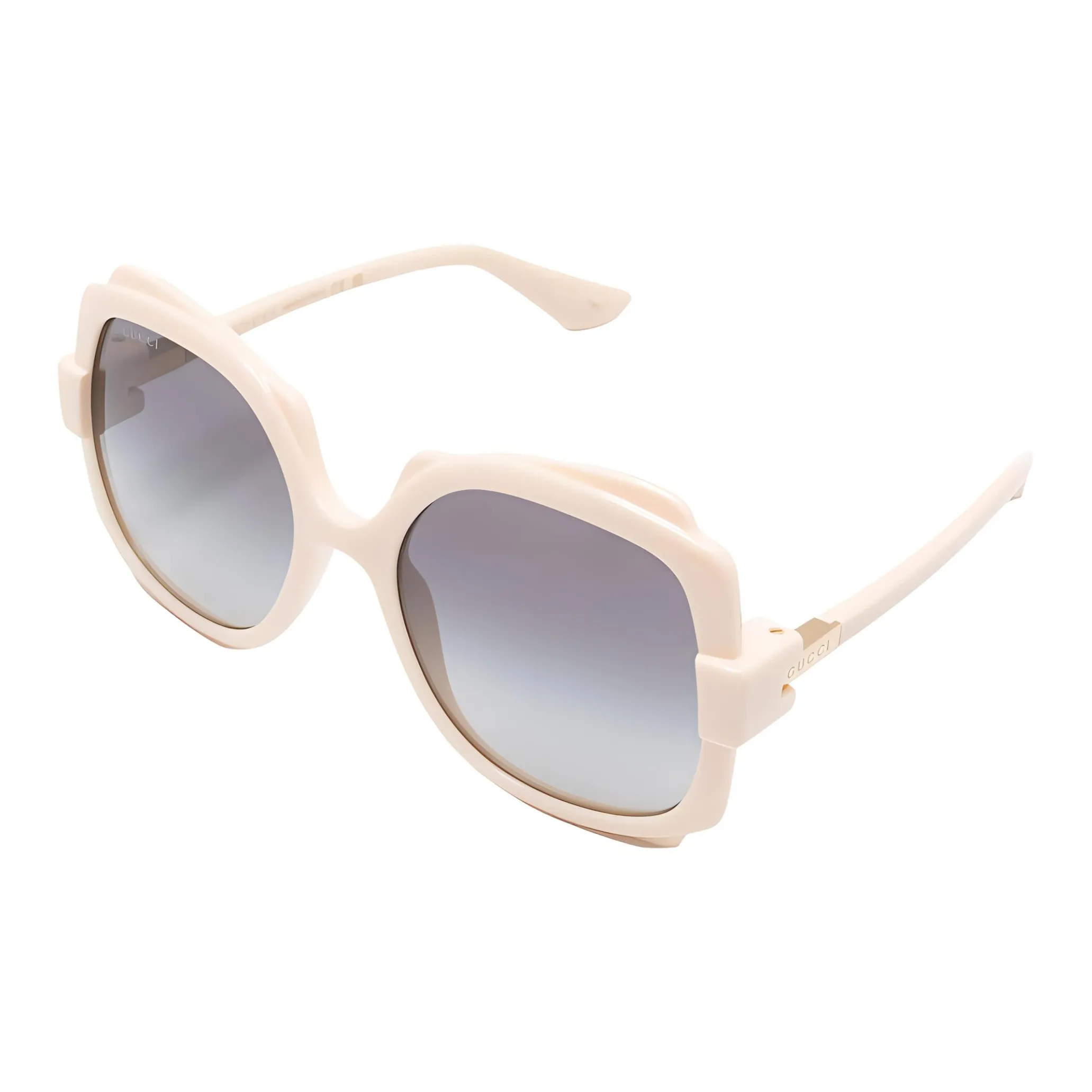 GUCCI Round Frame Injection Sunglasses