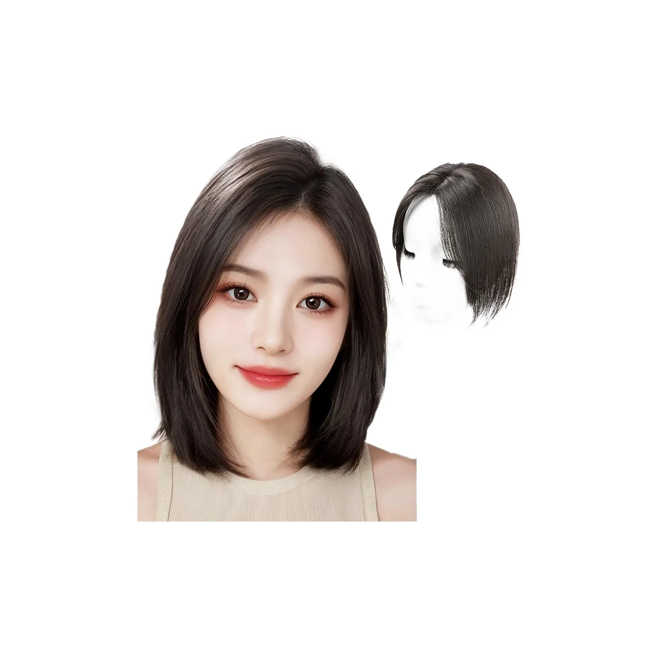 TIANKONGSHU Черный лебедь Расширение для волос Ленты