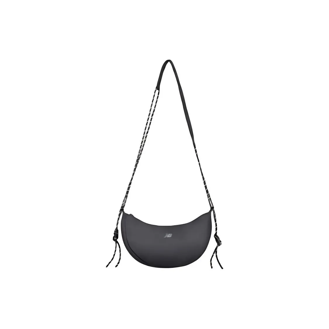 New Balance совместная брендированная тканевая сумка через плечо стандартная женская черная