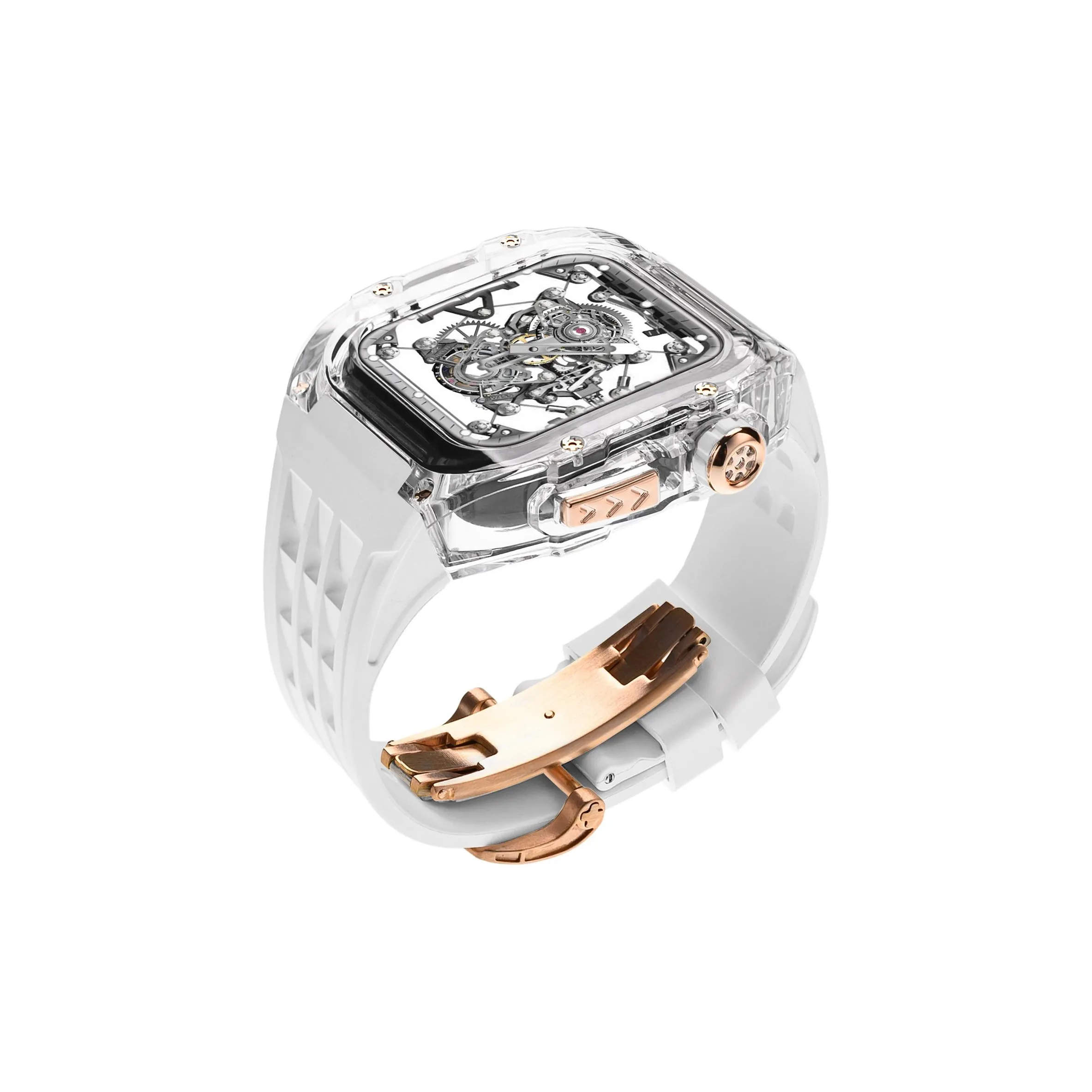 CHRROTA Watch Band Apple Compatibility Silicone Material