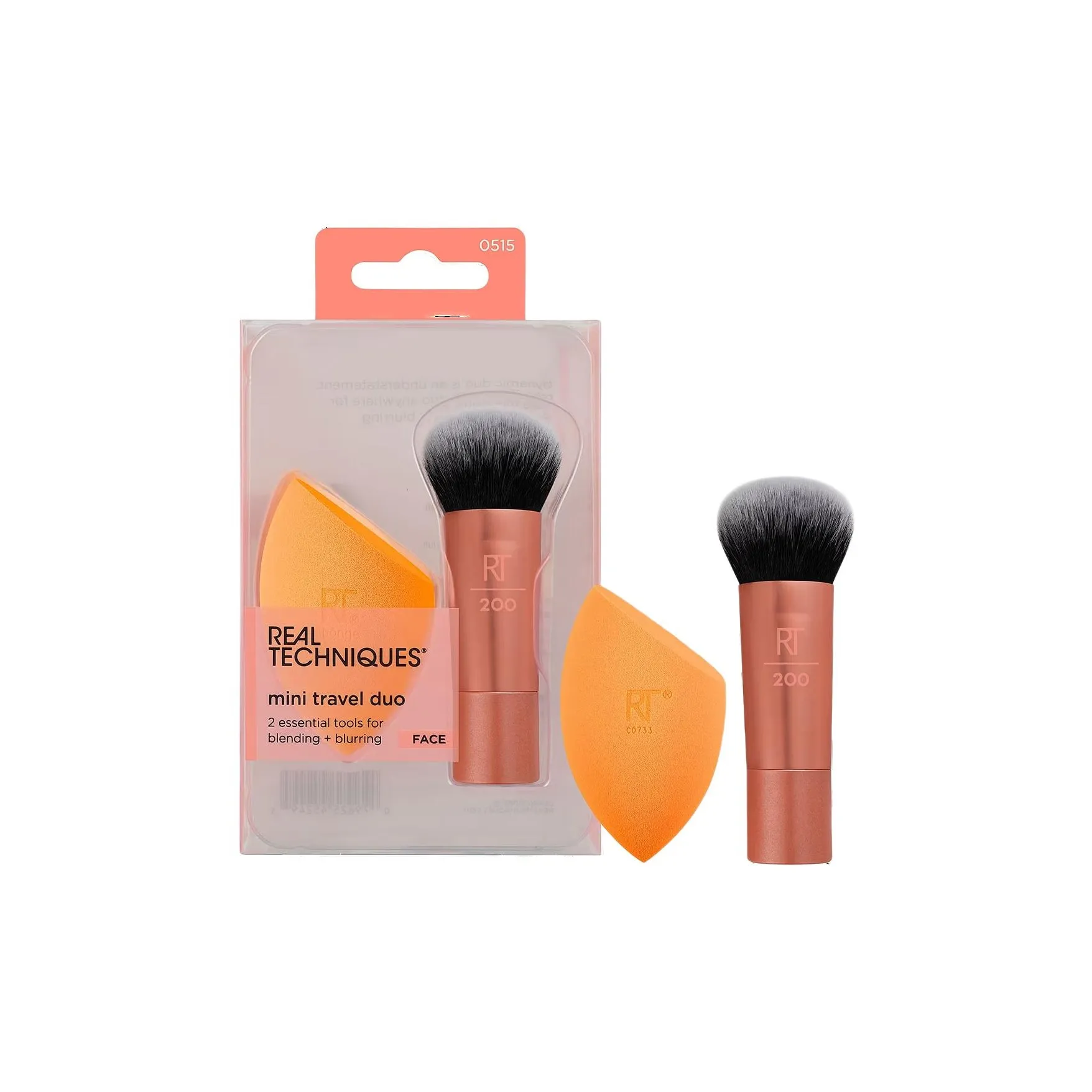 Real Techniques Щетка для основы для лица дружественная к коже губка для макияжа инструменты для макияжа портативная и легкая в использовании