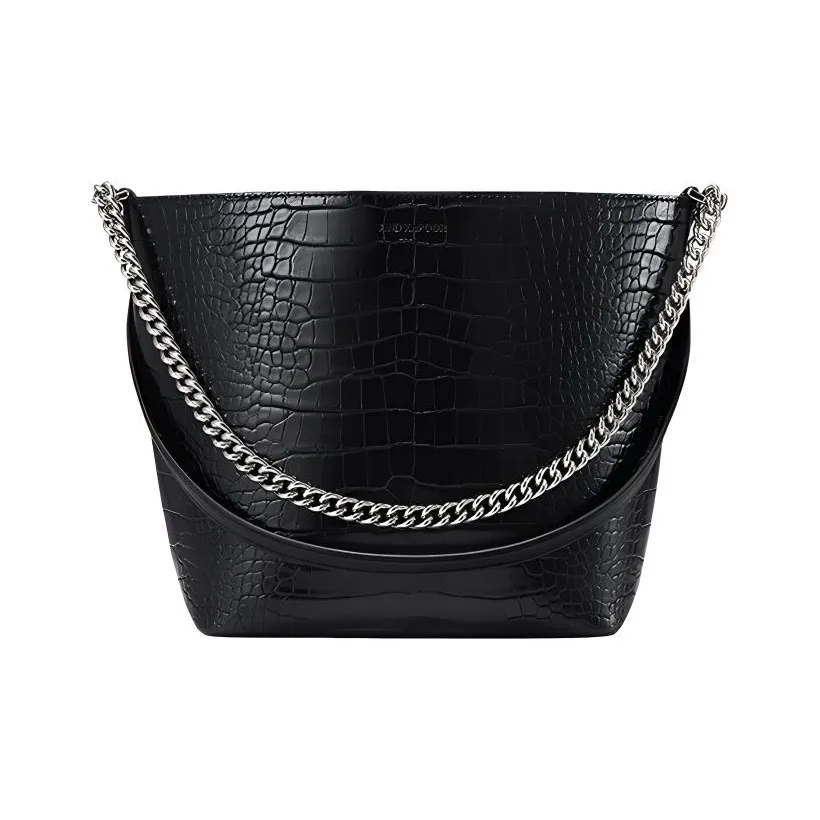 FIND KAPOOR Сумка из искусственной кожи в форме ведра сумка через плечо женская черная лавандовая коричневая тауповая