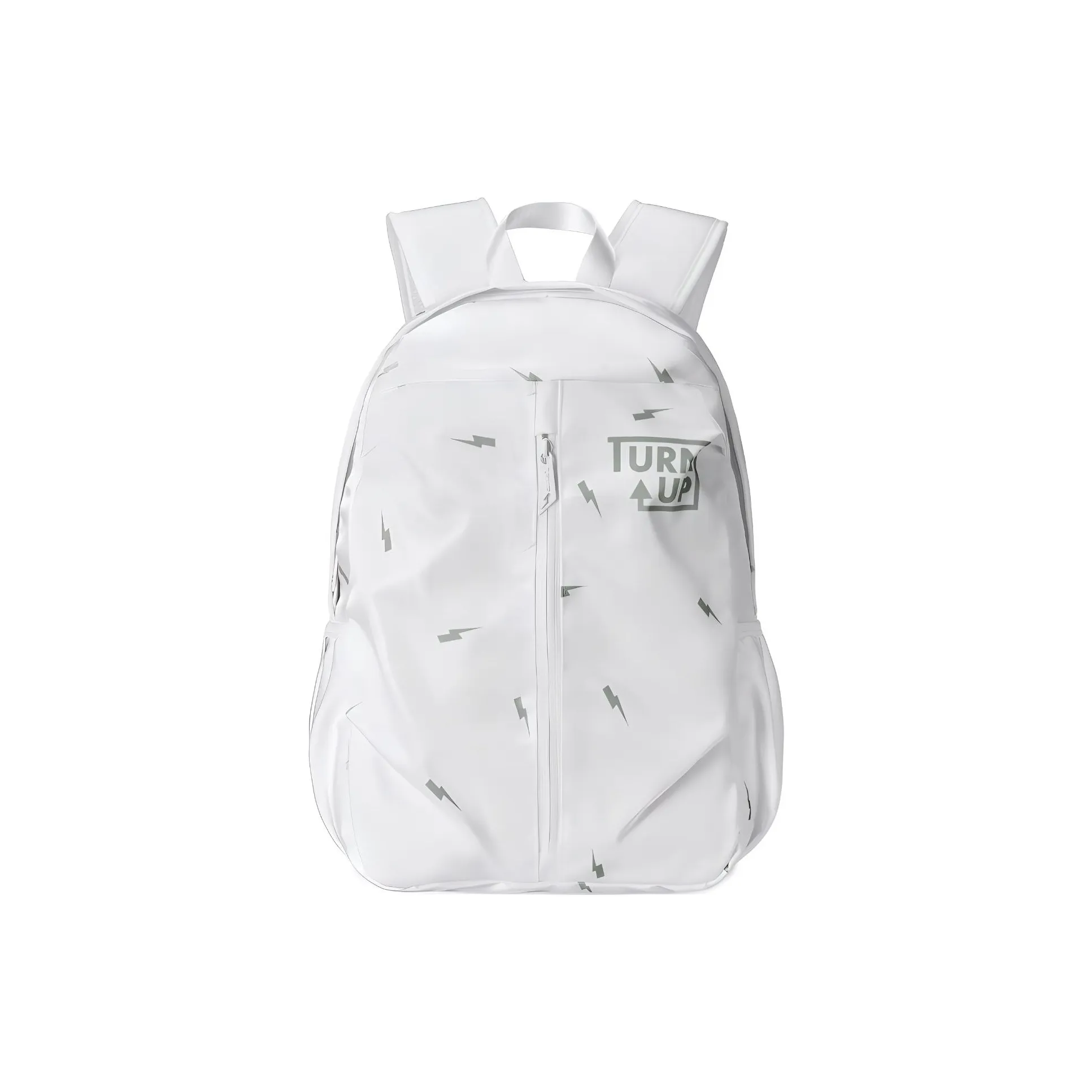 TURN UP Полиэстер Рюкзак Ноутбук Сумка Стандартная Унисекс Белый