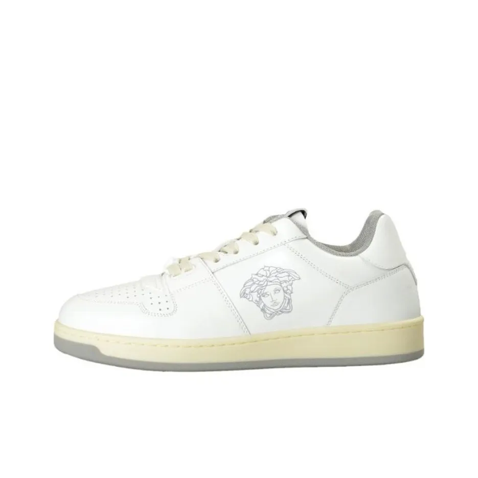 VERSACE Medusa Low Top Скейтборд Кроссовки Мужские Белые