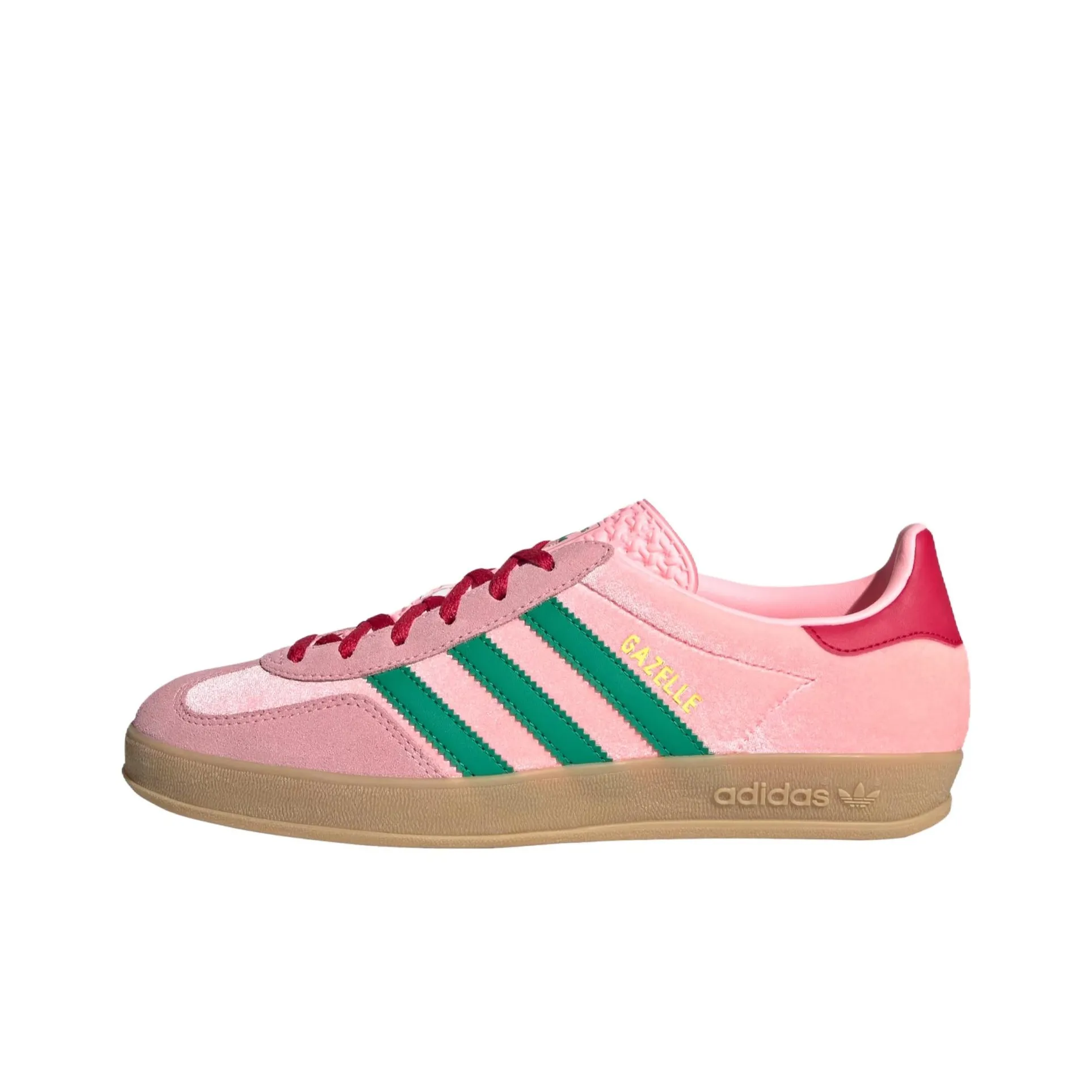 Gazelle Women's Adidas Originals Indoor 'Glow Pink Court Green' Women's