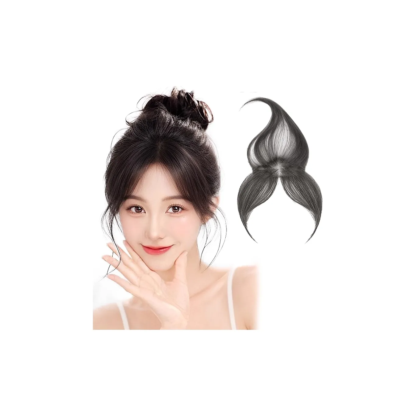 TIANKONGSHU С подарками Correcting Мохер Ленты для расширения волос на лоб