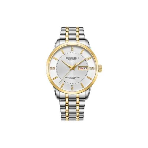 ROSSINI Механический Movement Мужские Часы 49,8 мм Серебряные