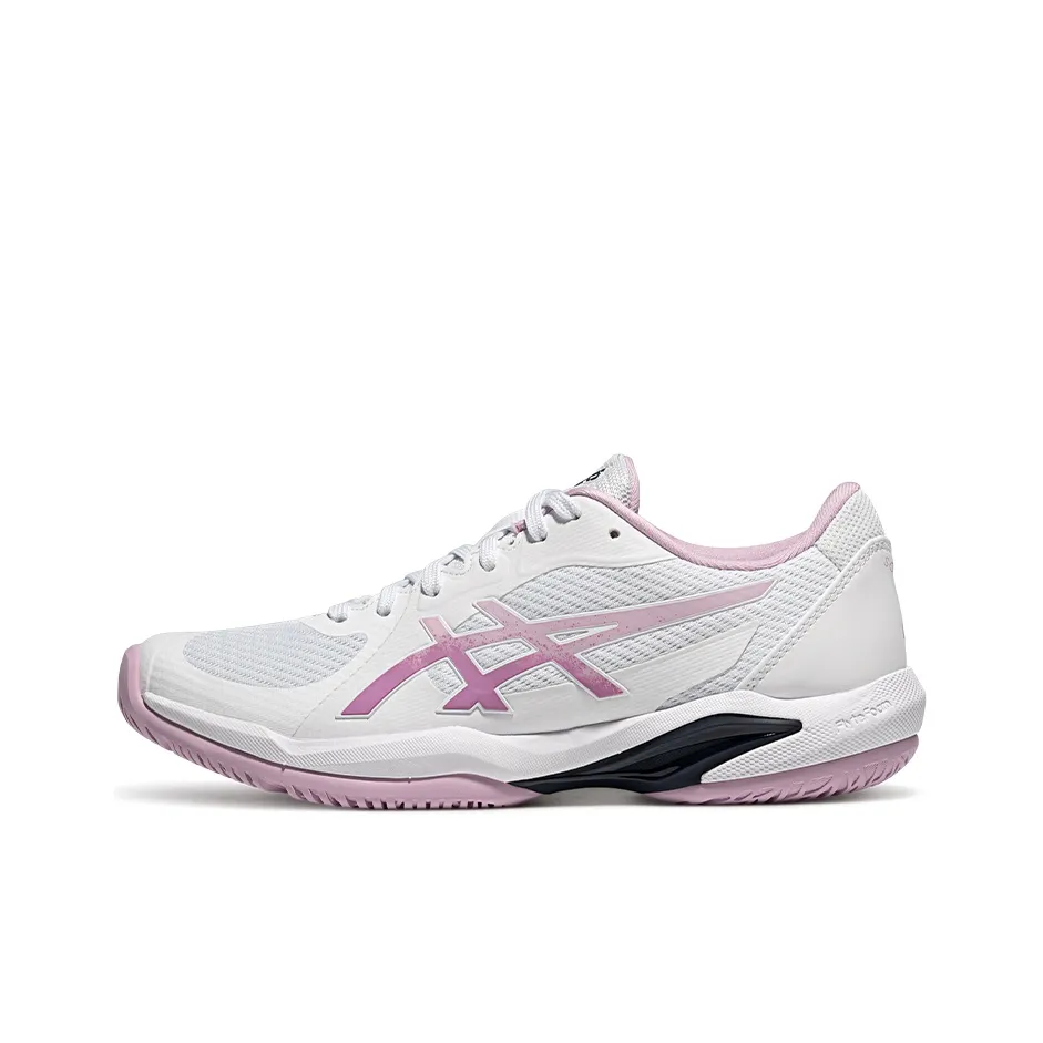 Asics SOLUTION SWIFT FF 2 Low Топ Кроссовки для тенниса Женские Белые Фиолетовые