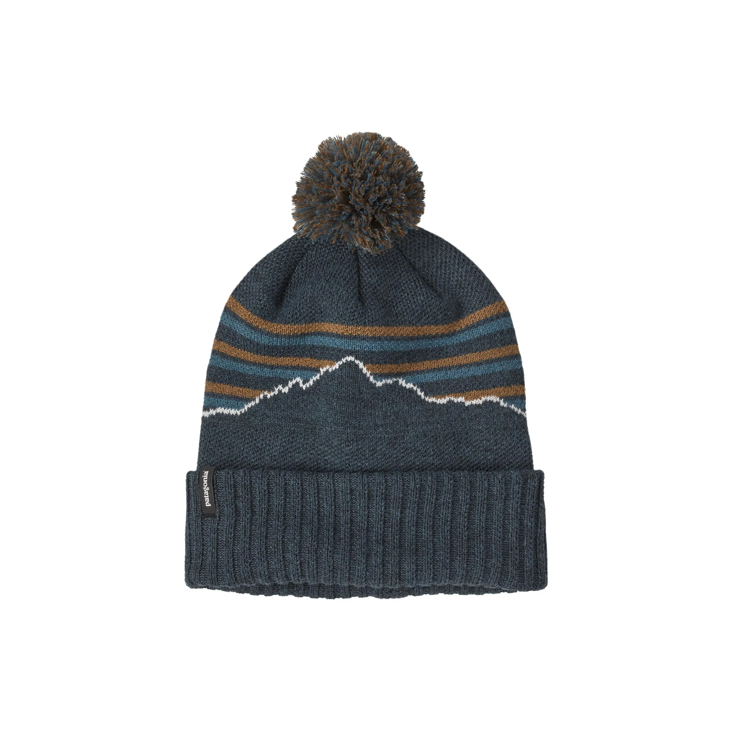 Patagonia Recycled Polyester Knitted Fabric Beanies Unisex Multicolor