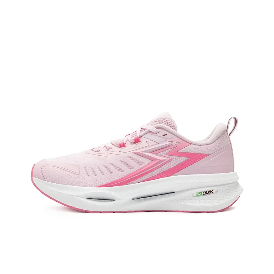 361° Float Шок-абсорберы Устойчивый к истиранию Низкий топ Беговые кроссовки Мужские Розовый бабл-гам