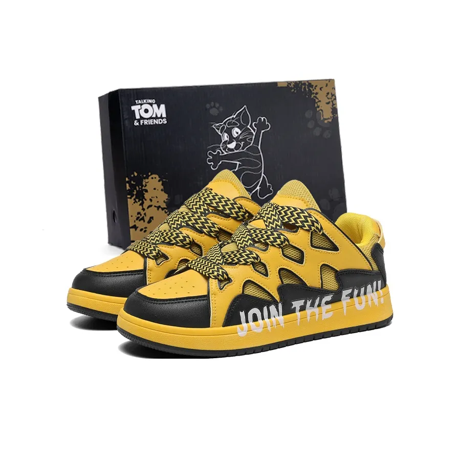 TALKING TOM Slip Resistant Shock Absorbers с антискользящими свойствами устойчивые к истиранию низкий топ кроссовки для скейтбординга унисекс