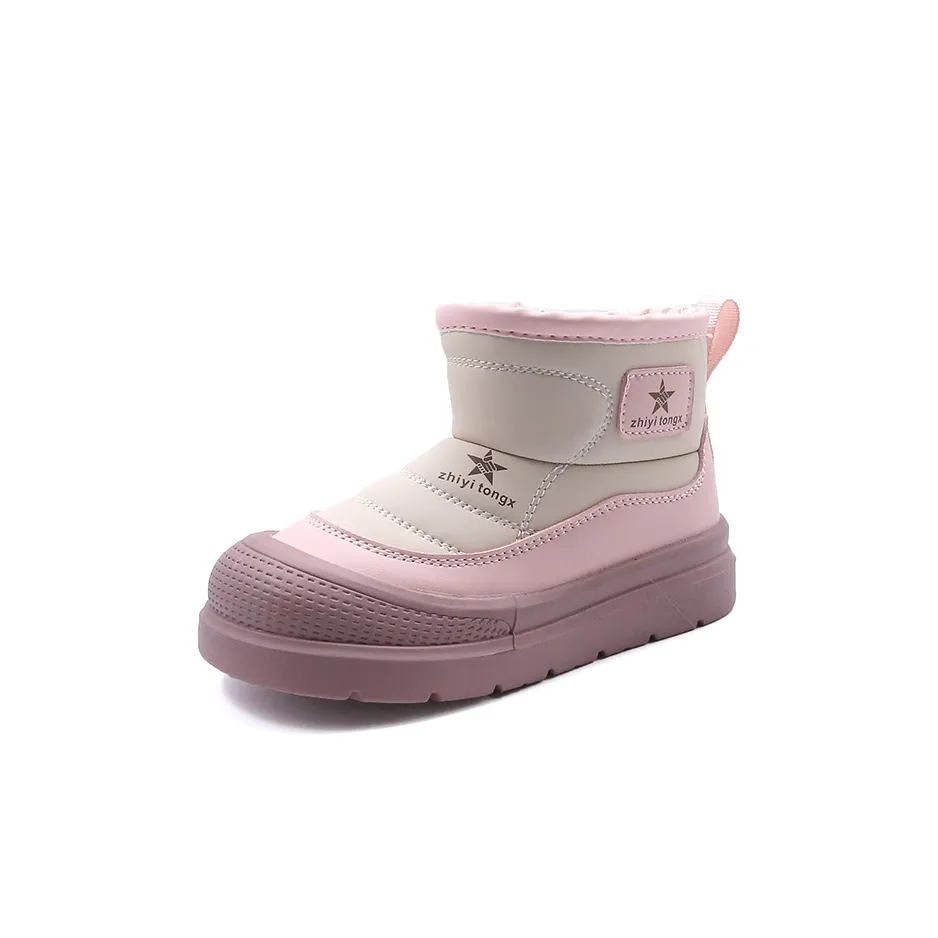 Wooden Rabbit противоскользящие устойчивые к истиранию термические высокие детские ботинки для малышей