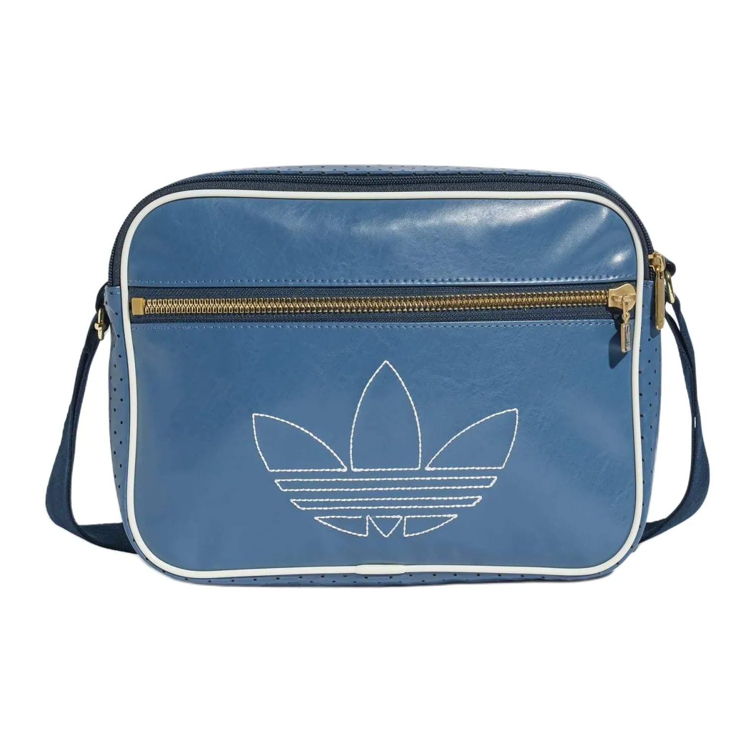 Adidas Полиуретан Сумка через плечо Сумка на плечо Унисекс Чернила Синий