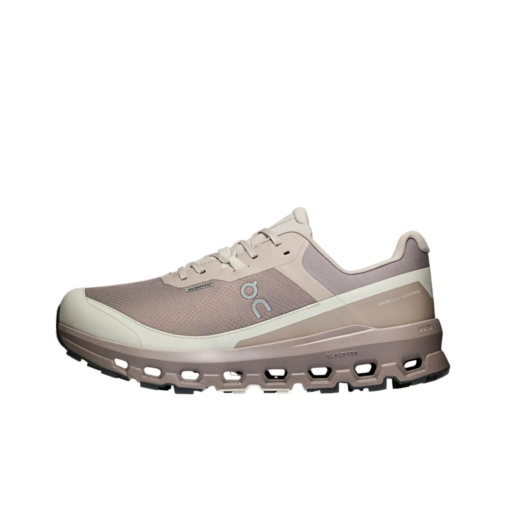 On Cloudvista 2 Водонепроницаемый и Дышащий Низкий Топ Беговые Кроссовки Мужские Коричневые