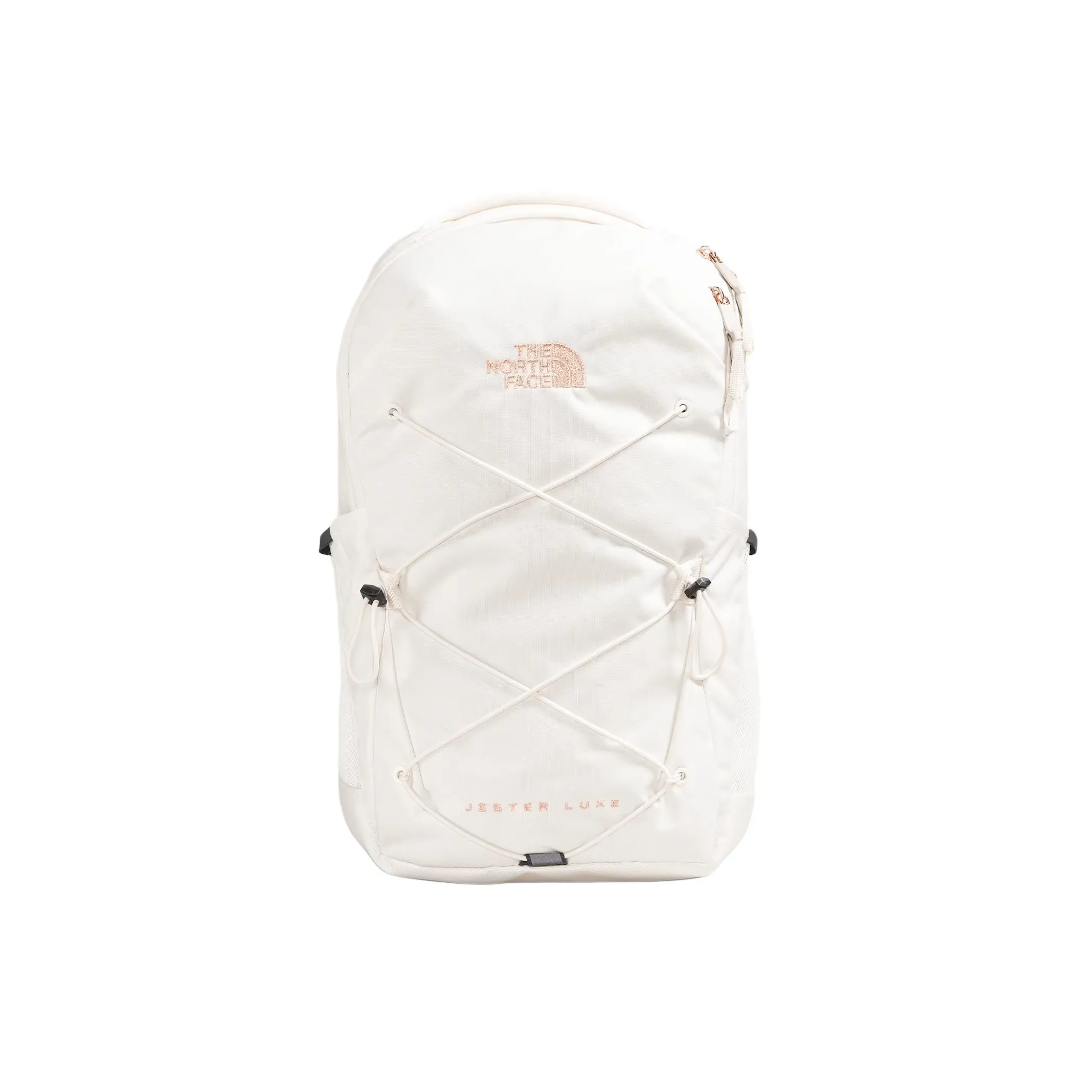 THE NORTH FACE Jester Outdoor Bags Recycled Polyester Gardenia White & Coral Metallic Women's