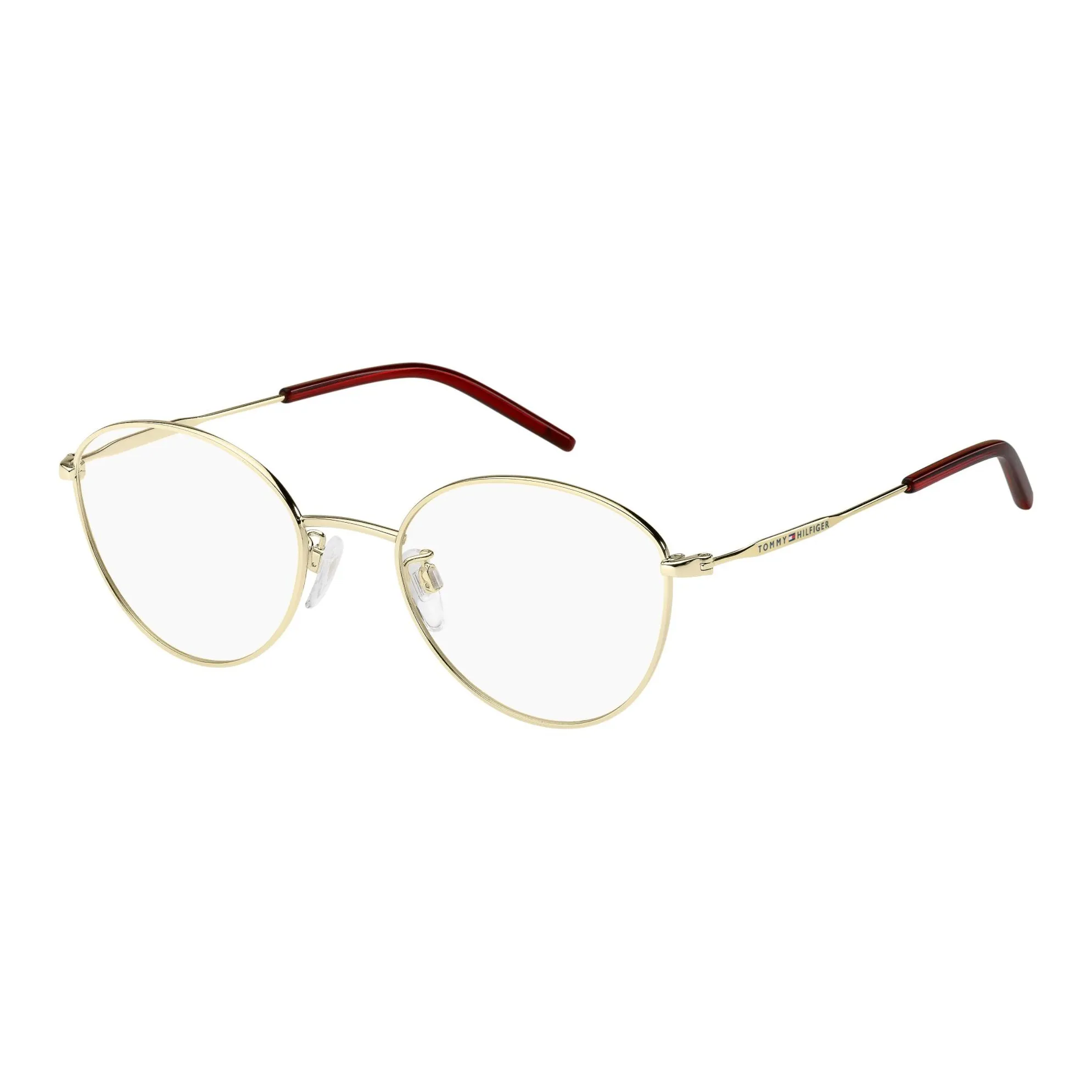 Tommy Hilfiger Оправы для очков Cat Eye Unisex Золото