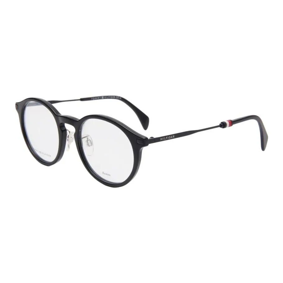 Tommy Hilfiger Круглые Оправы для Очков Унисекс Черные