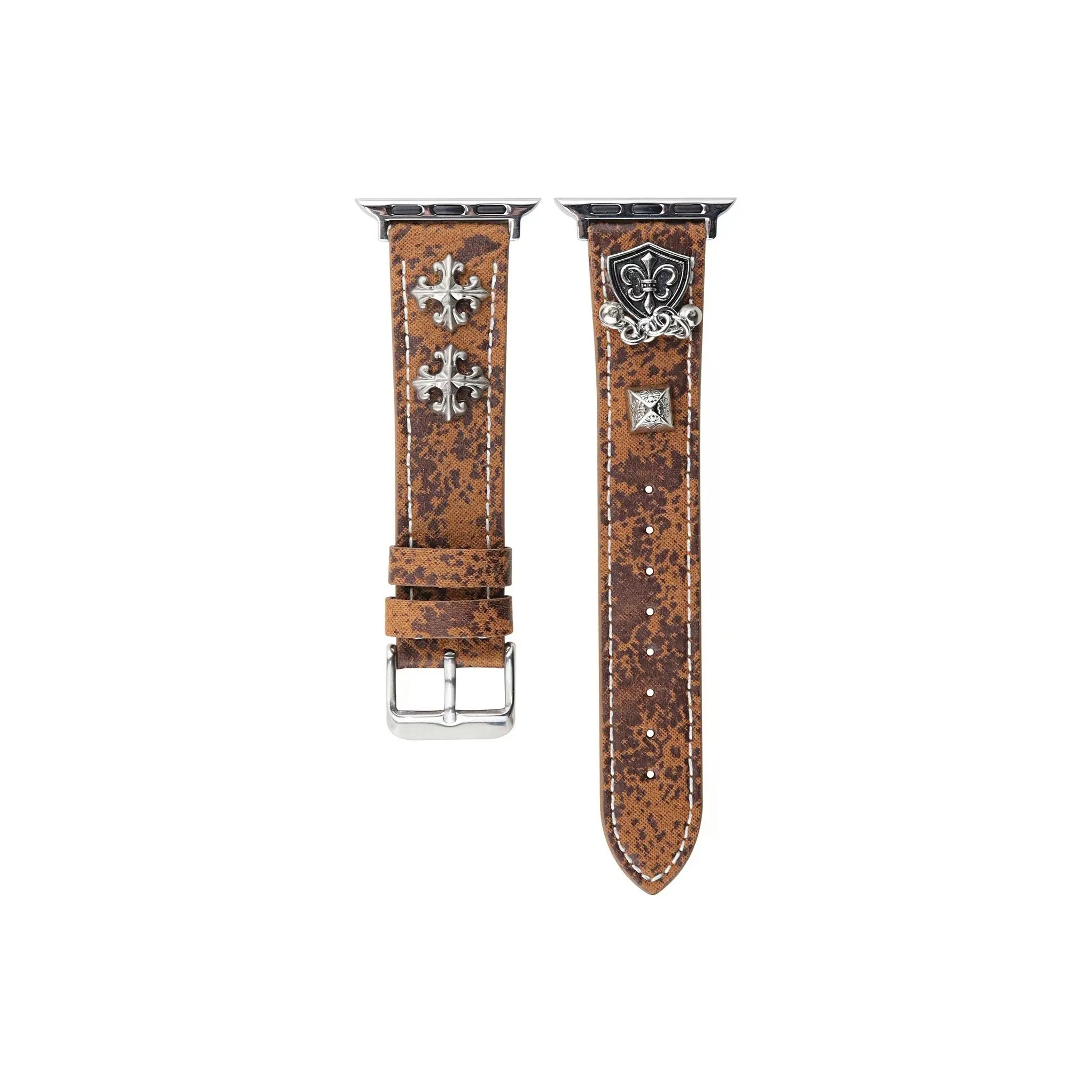 LOVINGCOOL Strap Apple Compatibility Genuine Leather Material