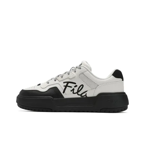 FILA Кампус Кроссовки для скейтбординга Низкие Черно-белые Панда Женские