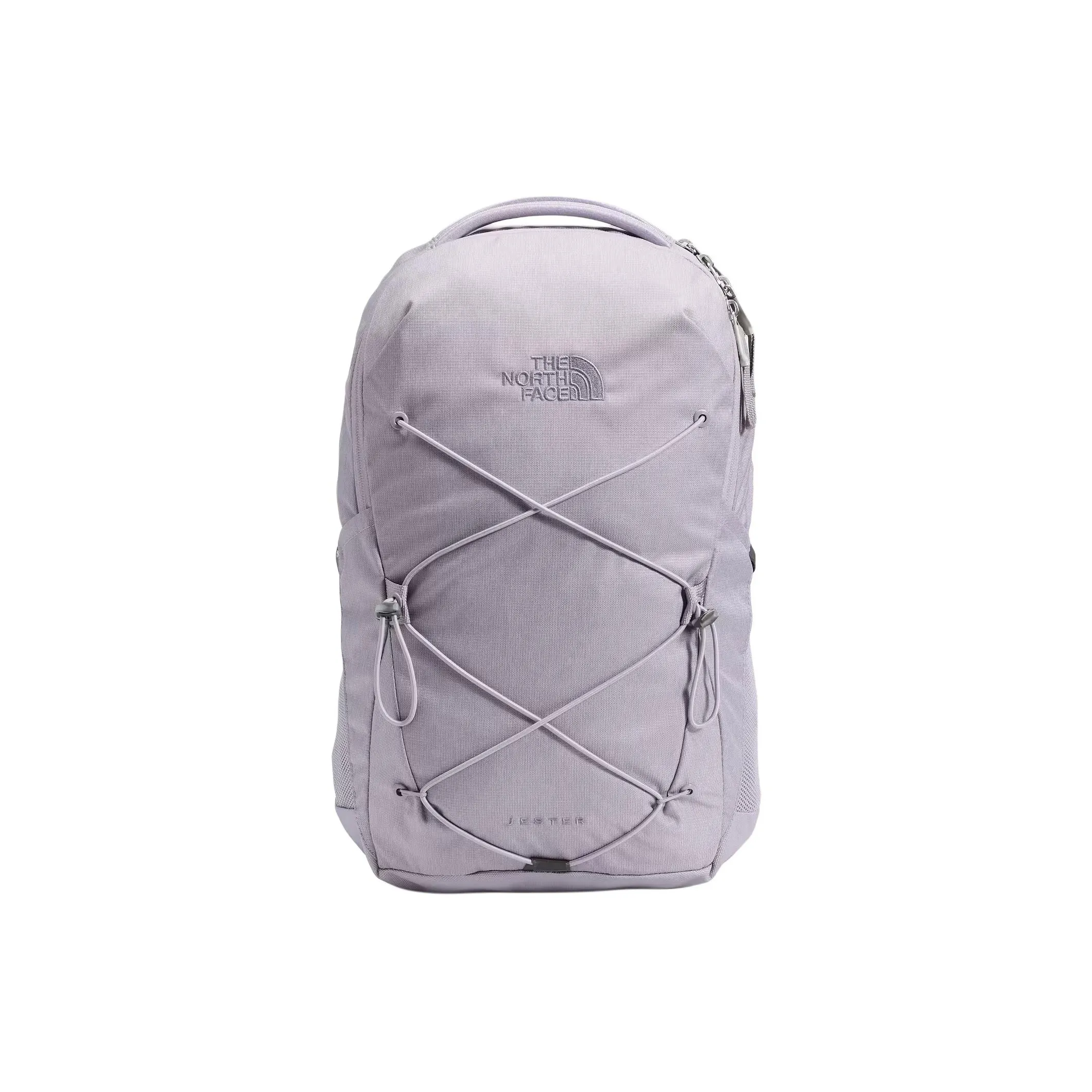 THE NORTH FACE Jester 22L Backpack Outdoor Bag Recycled Polyester Deep Heather & Minimalist Gray Women's