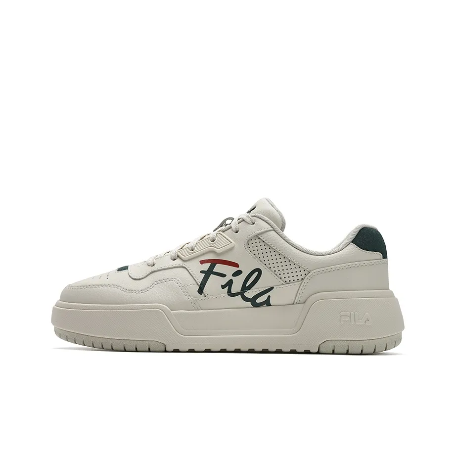 FILA CAMPUS Low Top Скейтборд Кроссовки Мужские Белые