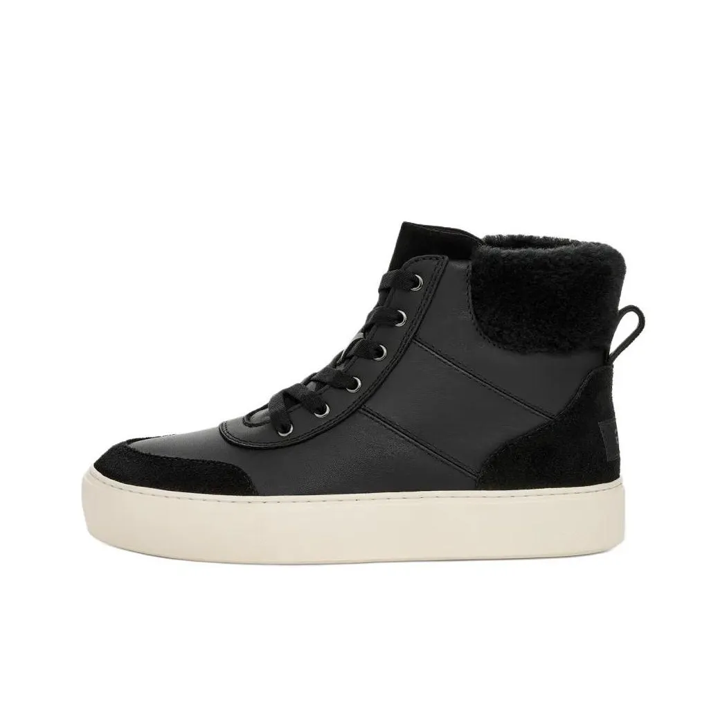 UGG Cakewalk High Trainer High Топ Скейтборд Кроссовки Женские Черные