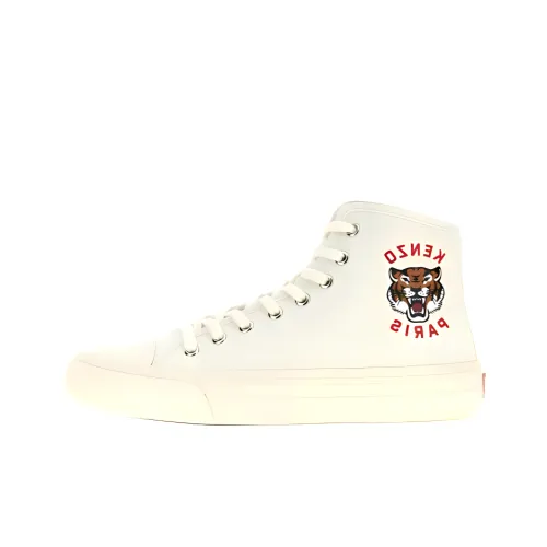 KENZO Кроссовки для скейтбординга High Top Белые Женские