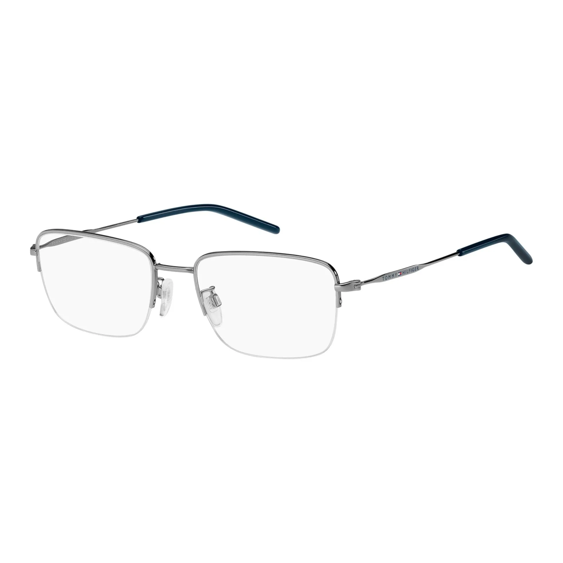 Tommy Hilfiger Квадратные Оправы для Очков Унисекс Серого цвета