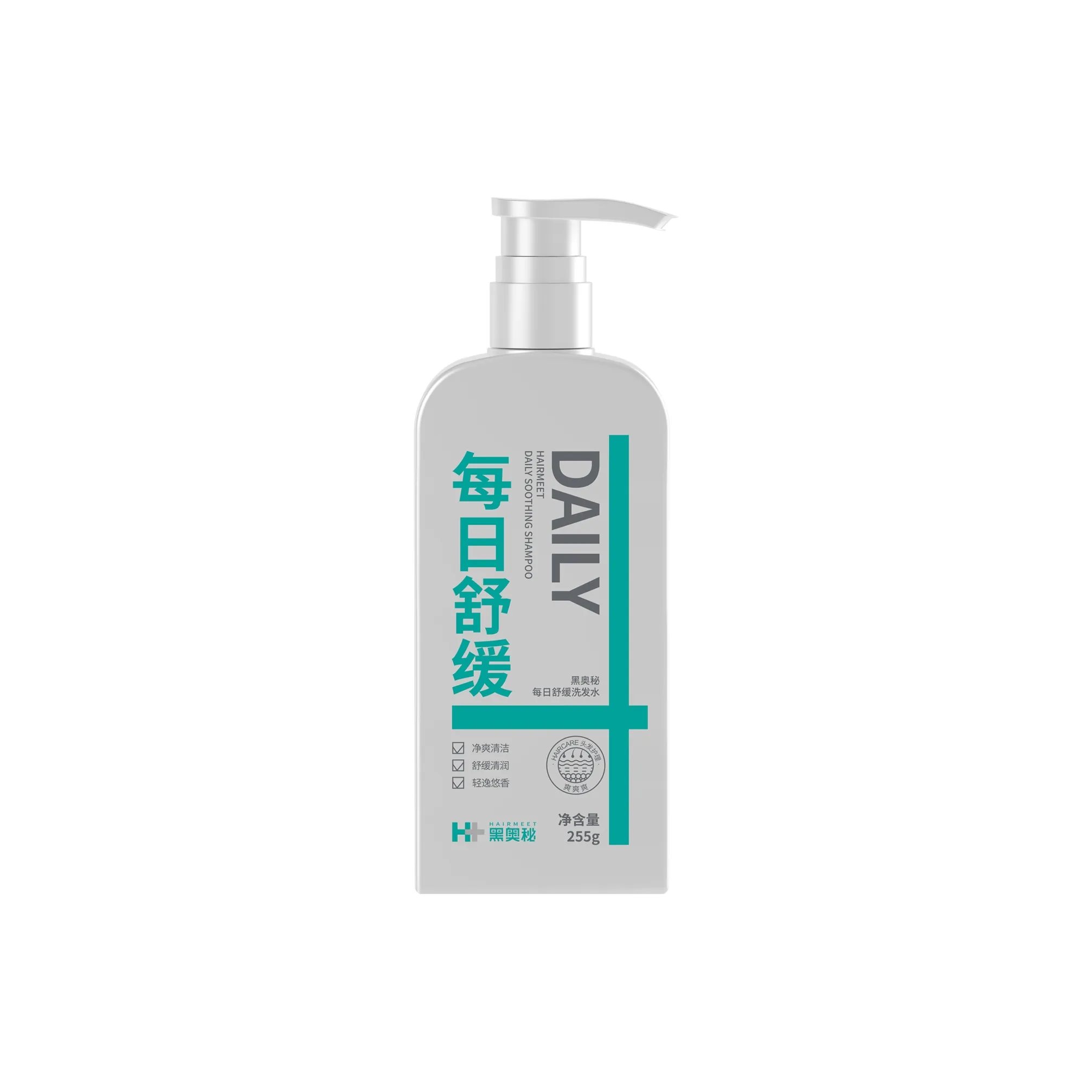 HEIAOMI Daily Успокаивающий Шампунь Успокаивающий для зудящих и аллергических волос увлажняющий уход за волосами успокаивающий 255 г