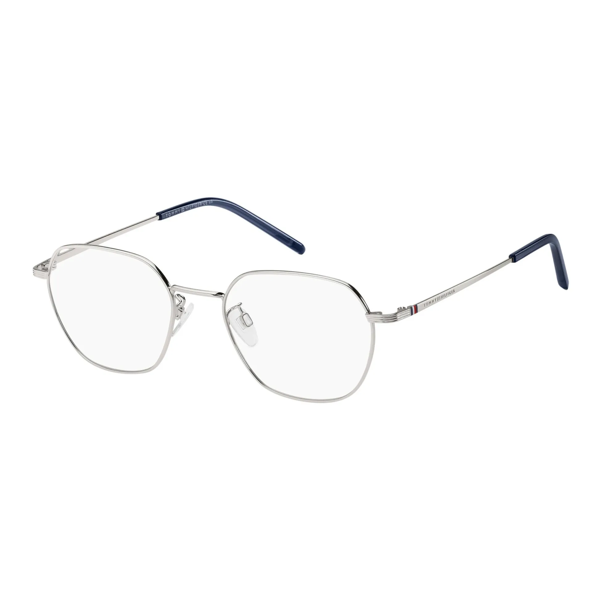 Tommy Hilfiger Квадратные Оправы для Очков Унисекс Серебряные