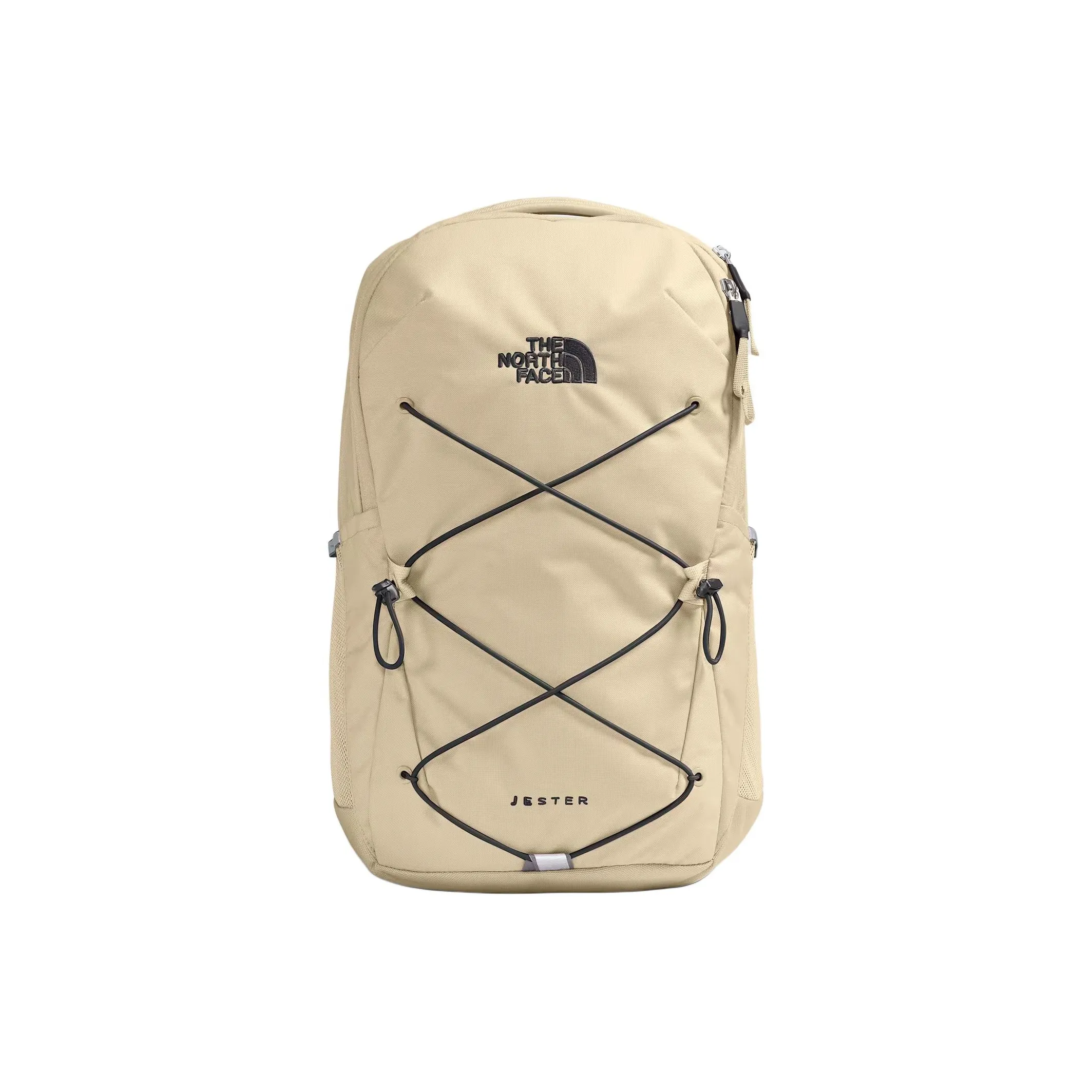 THE NORTH FACE Jester 22L Backpack Outdoor Bag Polyester Gravel & Black Unisex