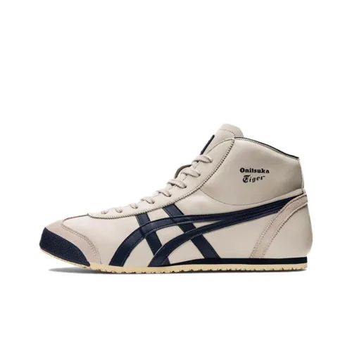 Onitsuka Tiger Mexico Mid Runner Повседневная обувь MID Топ Бежевый Унисекс