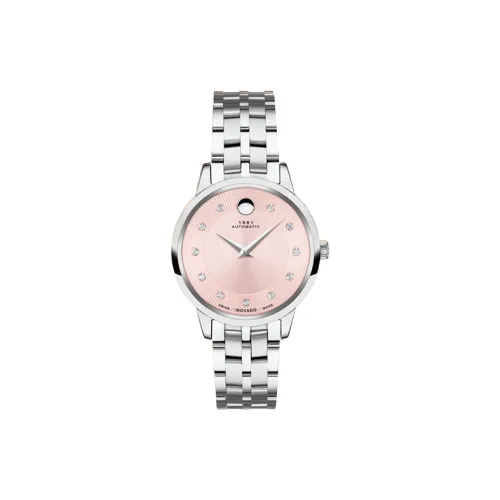 MOVADO Автоматический Механический Часы Мужские Movement 30MM Розовые