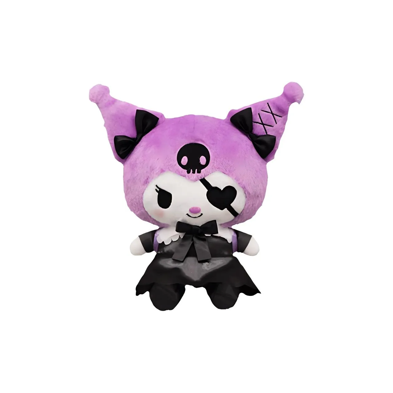 FURYU x Sanrio Kuromi Support Journal Collection, Eye Mask Pirate Dolls Plush Doll 20cm High