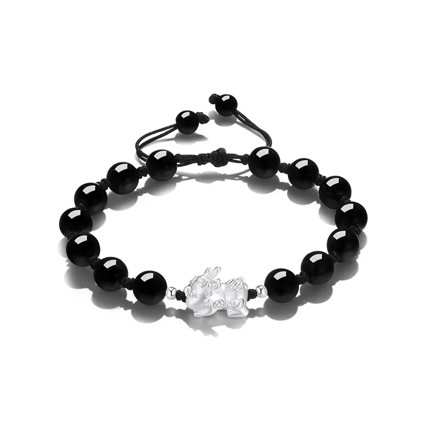 CHINA GOLD Obsidian Bracelets Unisex
