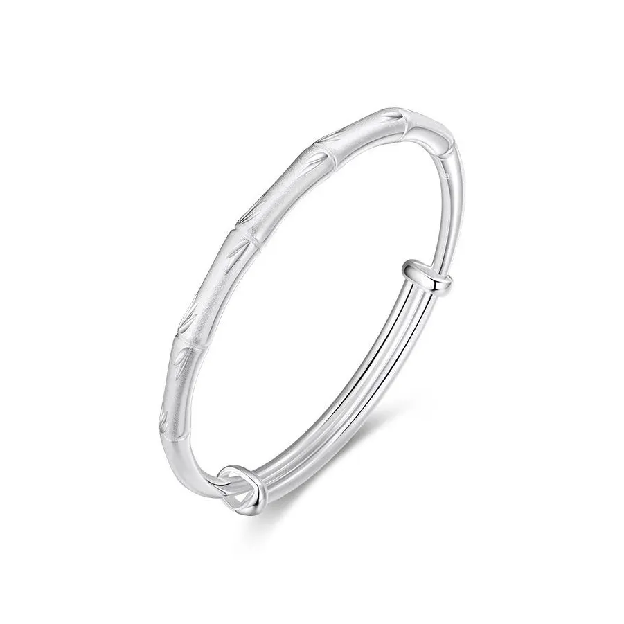 Seven Seven Silver Jewelry S999 Fine Silver Bangles Unisex