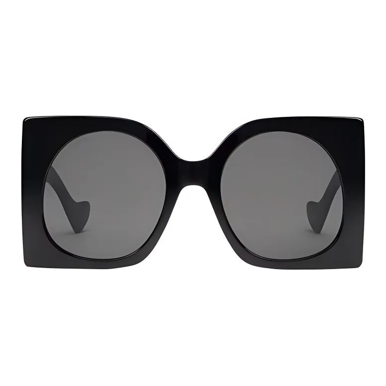GUCCI Eyewear Logo plaque Square frame Sunglasses