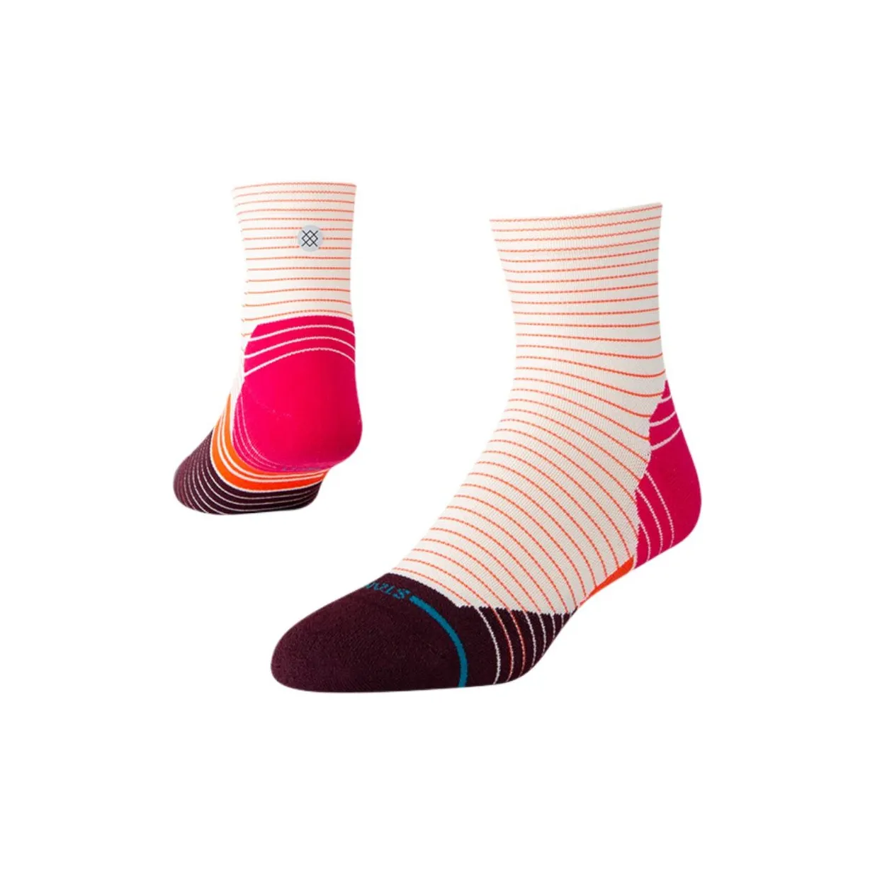 STANCE Низкие носки женские 1 упаковка фиолетовый розовый