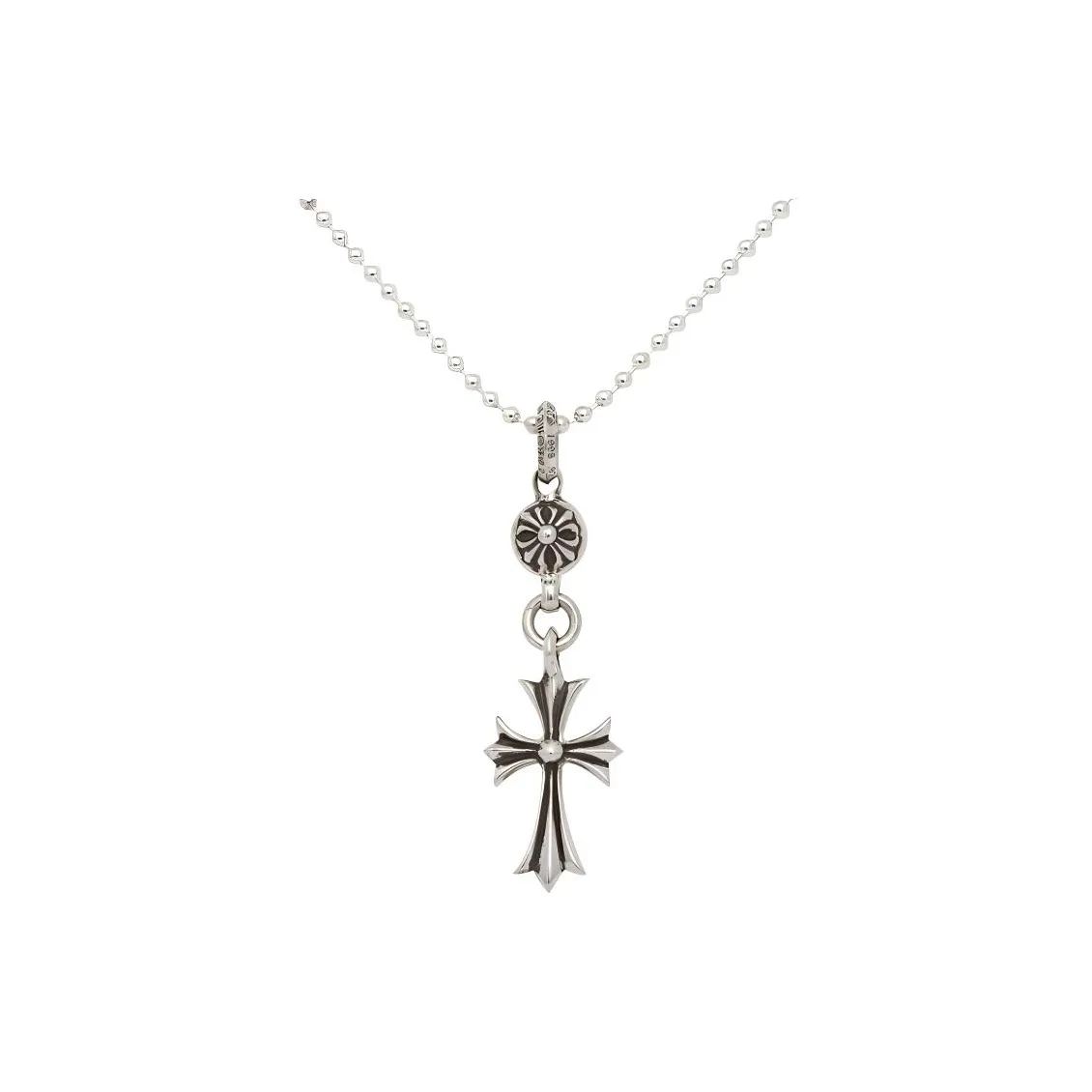 Chrome Hearts 925 Sterling Silver Pendant Necklaces Men's Silver