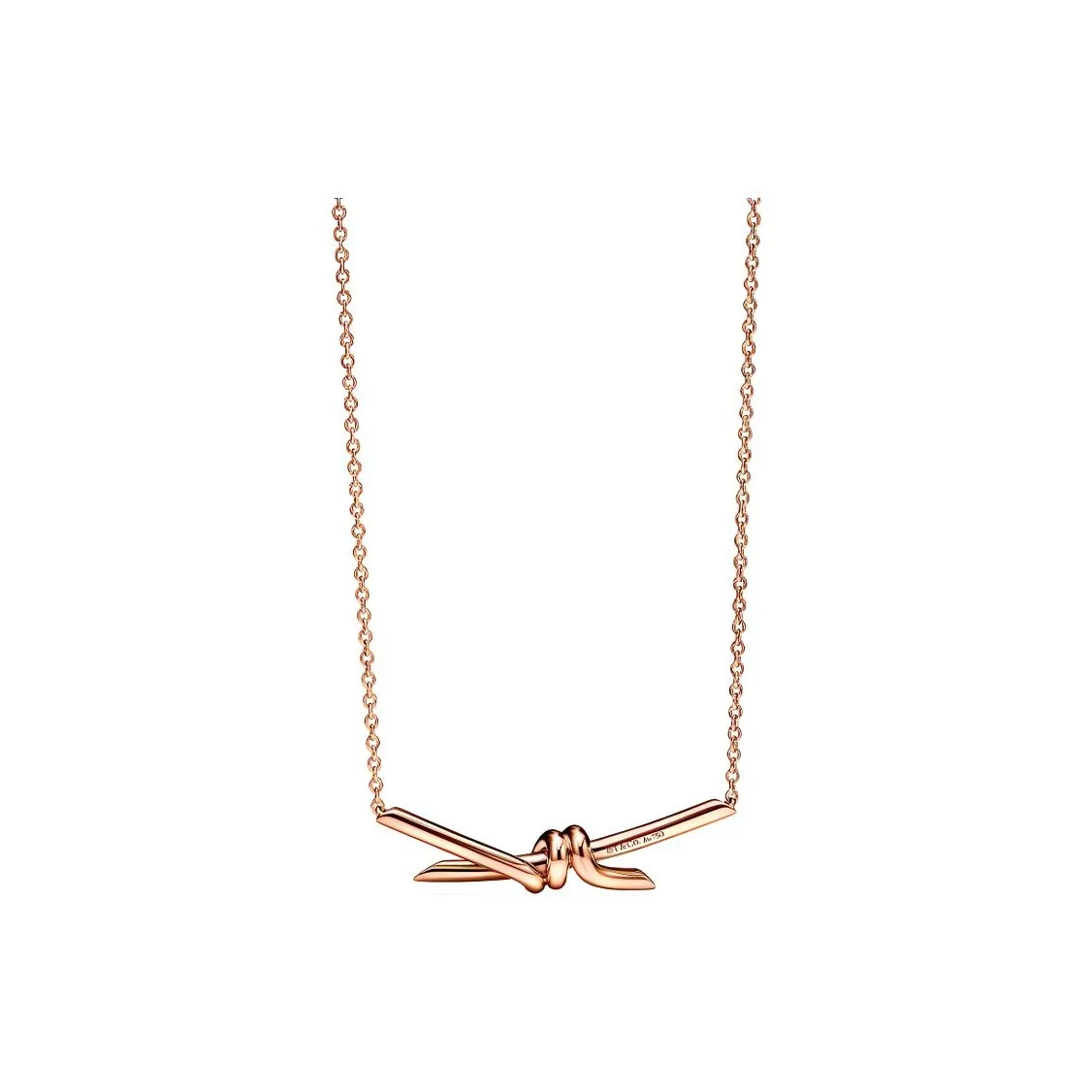 TIFFANY & CO. Tiffany Knot Series Karat Gold Necklaces Women's