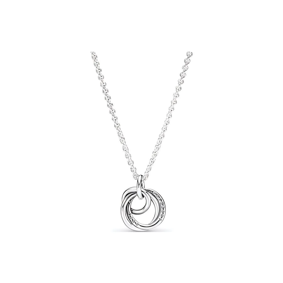 Pandora 925 Sterling Silver Necklaces Women's Silver