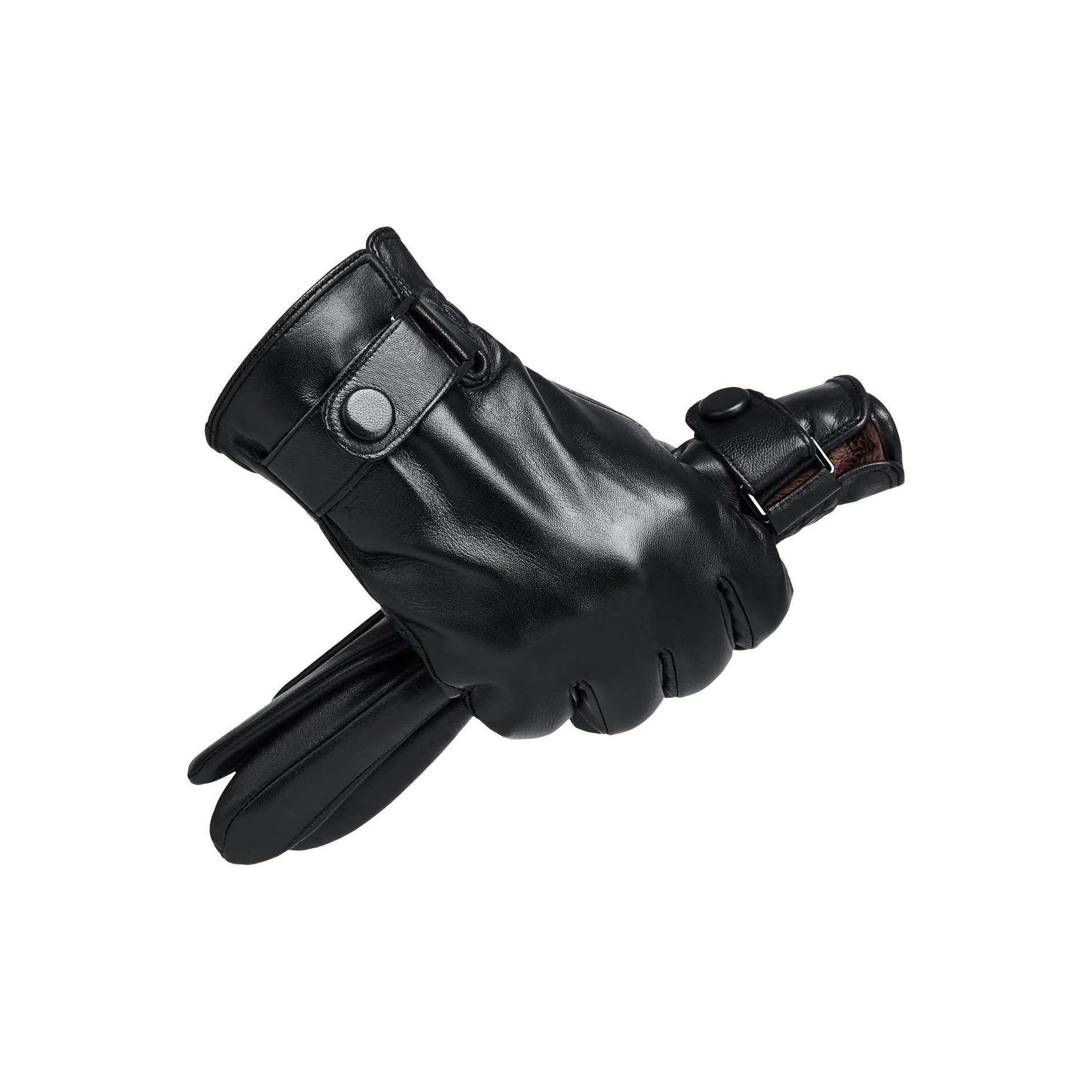 SEPTWOLVES Sheepskin Cycling Riding Electric Bicycle Motorcycle Glove WO Unisex