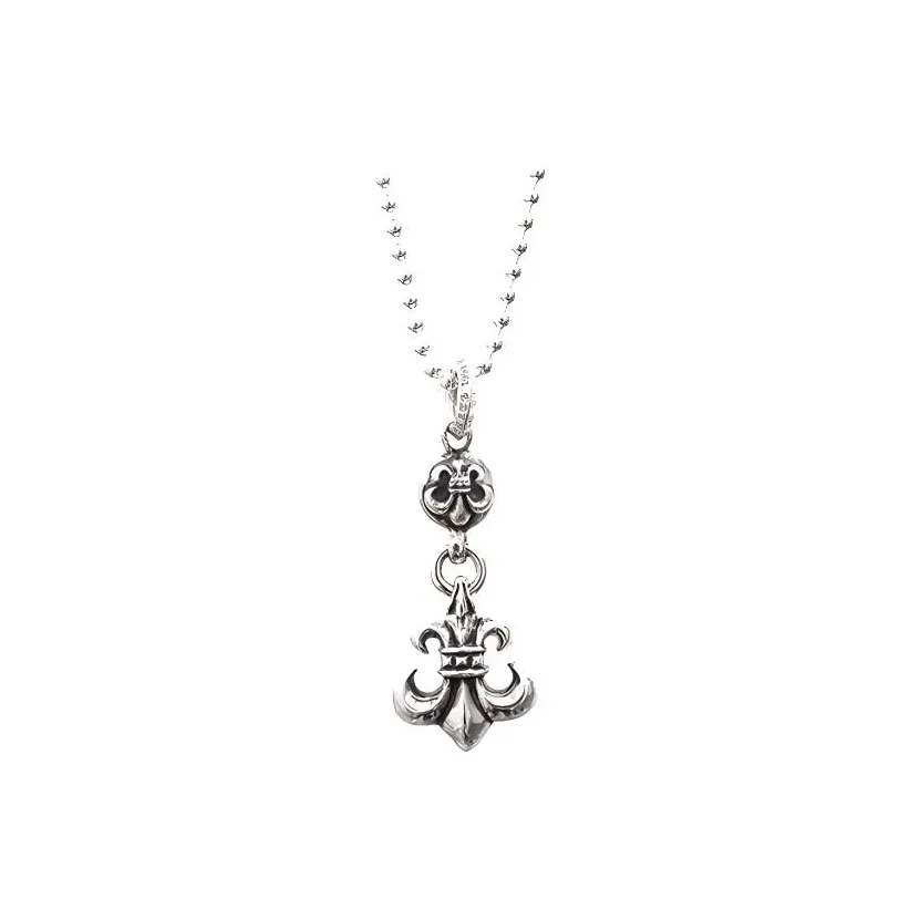 Chrome Hearts Necklaces Unisex Silver Silver