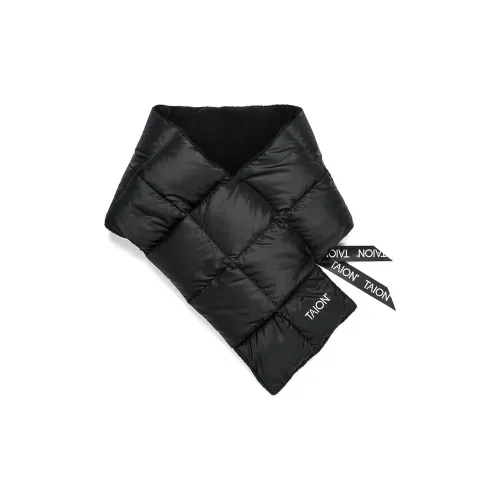 TAION Пуховики Knit Scarves Унисекс