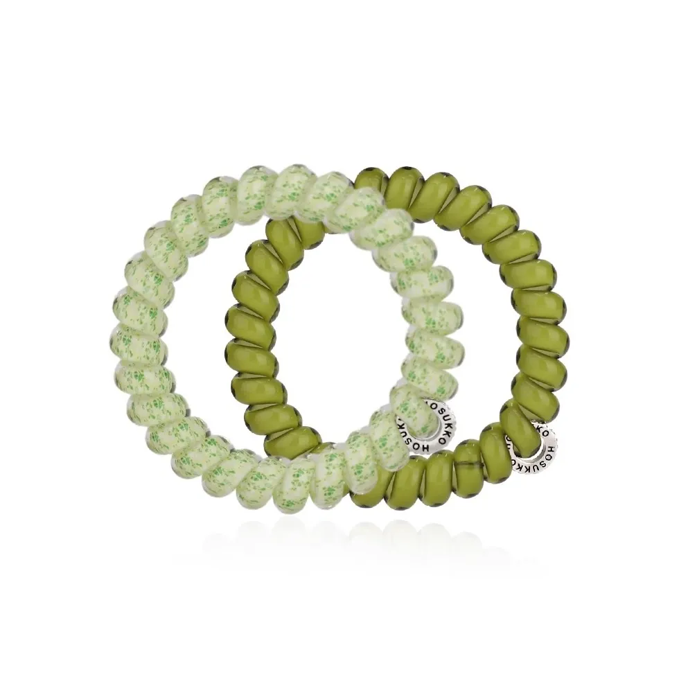 HOSUKKO Резинки-спирали для волос Женские