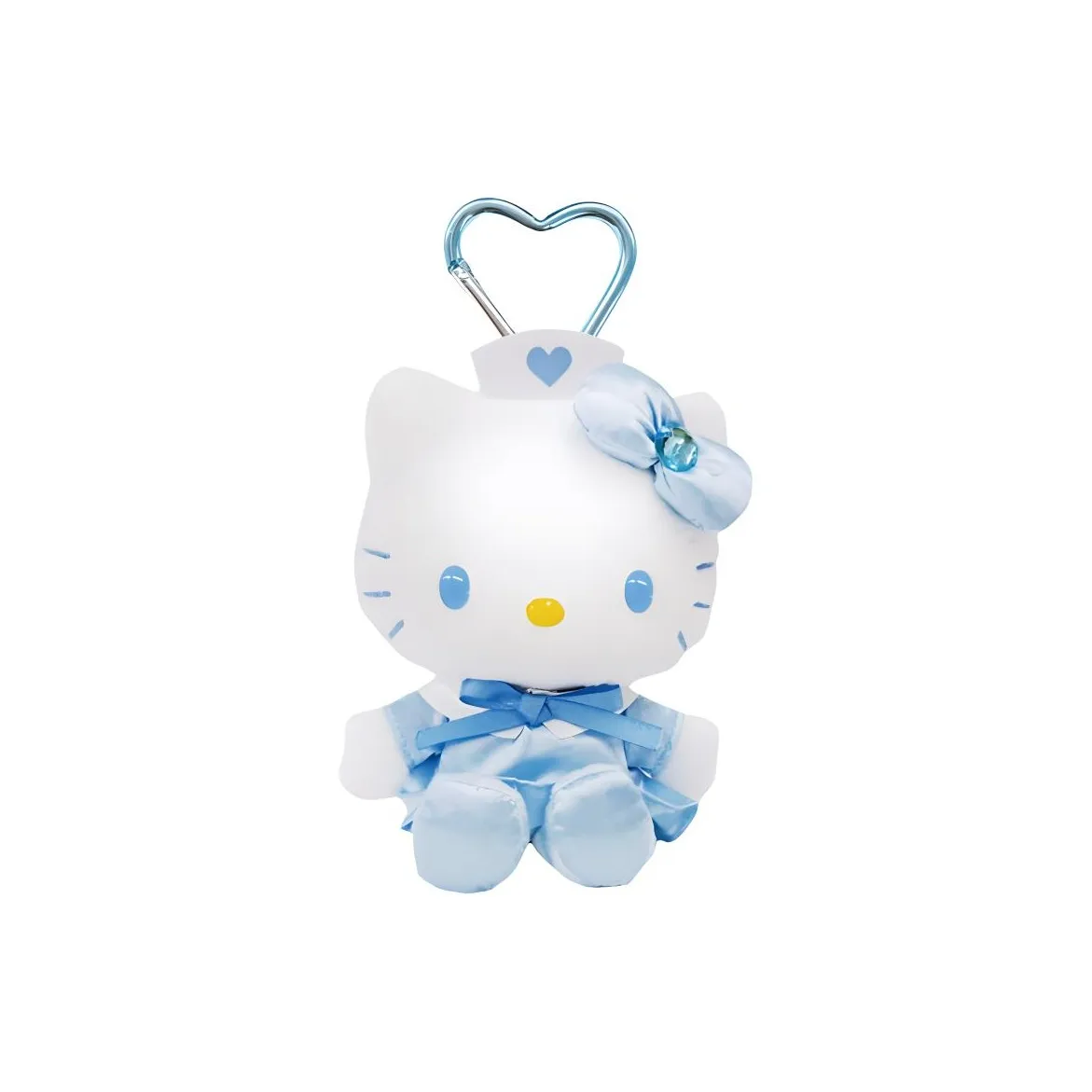 Sanrio Hello Kitty, Blue Nurse, Heart Button Anime / Games Pendants