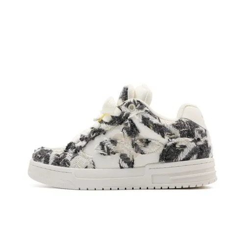 Hong Kong Meng Кроссовки для скейтбординга Low Top Чернила Унисекс