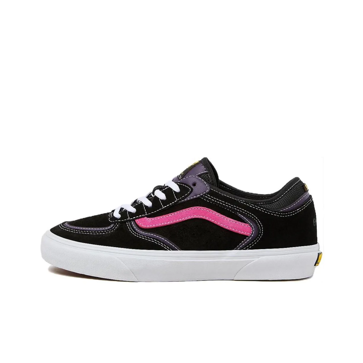 VANS Skate Rowley Low Кроссовки для скейтбординга Унисекс Черный Розовый